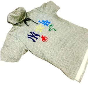 Gray Graphic Men's Hoodie